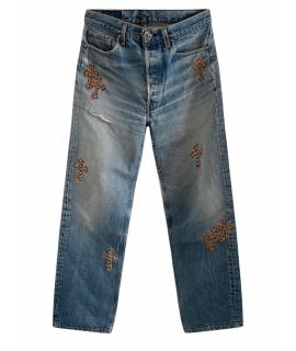CHROME HEARTS Прямые джинсы
