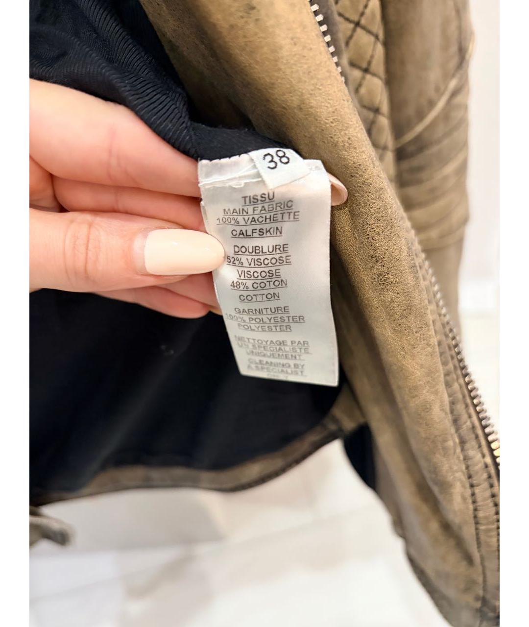 BALMAIN Кожаная куртка, фото 3