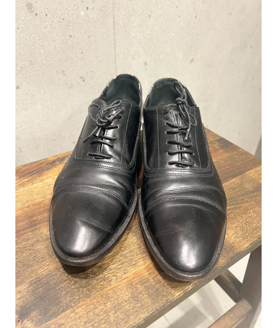 BALLY Черные кожаные ботинки, фото 2