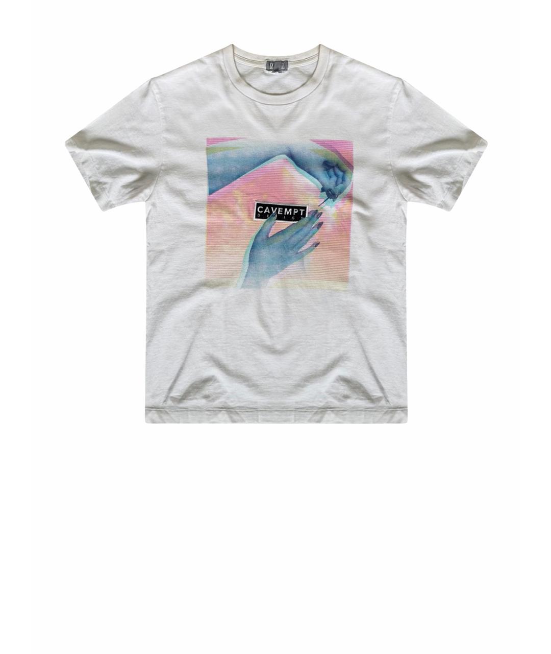 CAV EMPT Белая хлопковая футболка, фото 1