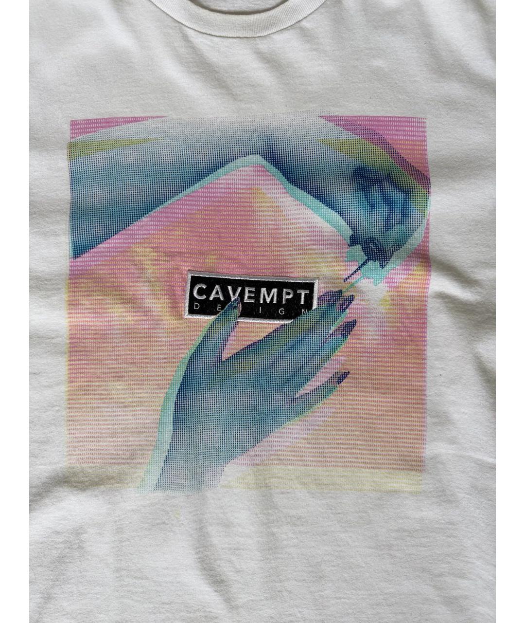 CAV EMPT Белая хлопковая футболка, фото 3