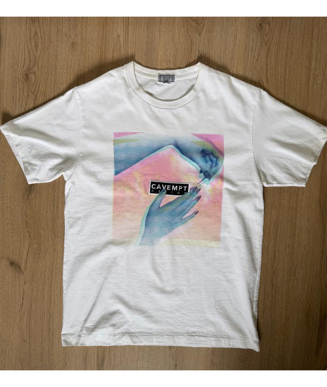 CAV EMPT Белая хлопковая футболка, фото 8