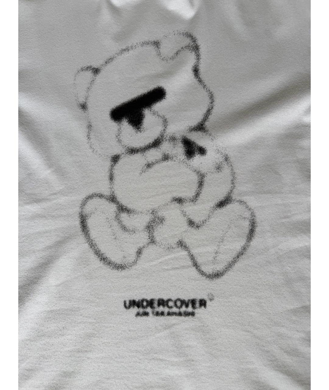 UNDERCOVER Белая хлопковая футболка, фото 3