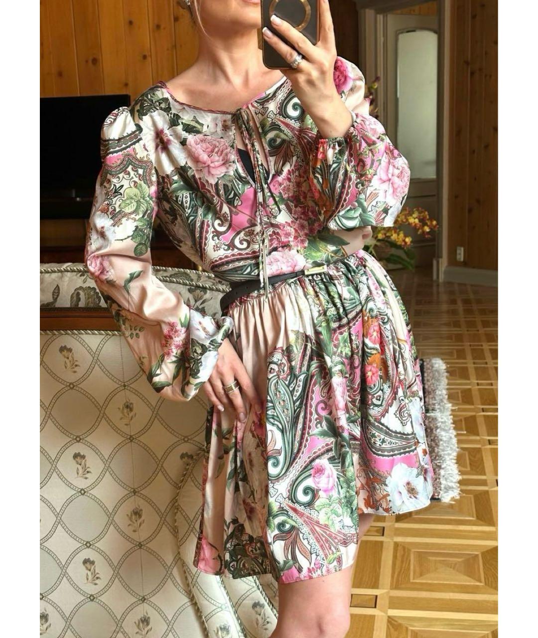 BLUGIRL Мульти полиэстеровое повседневное платье, фото 5