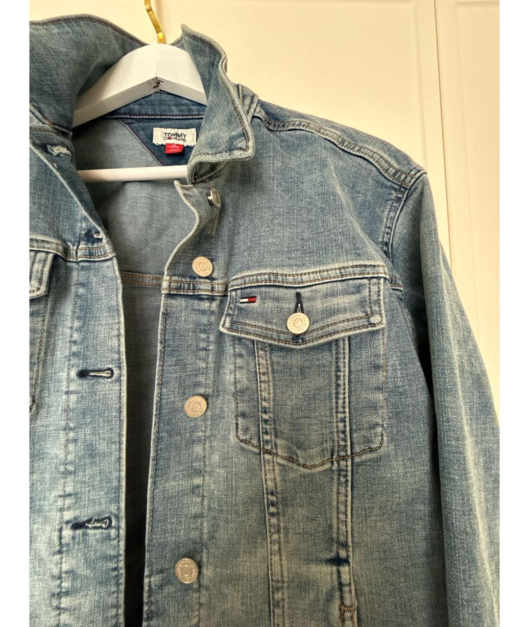 TOMMY HILFIGER Синяя деним куртка, фото 4