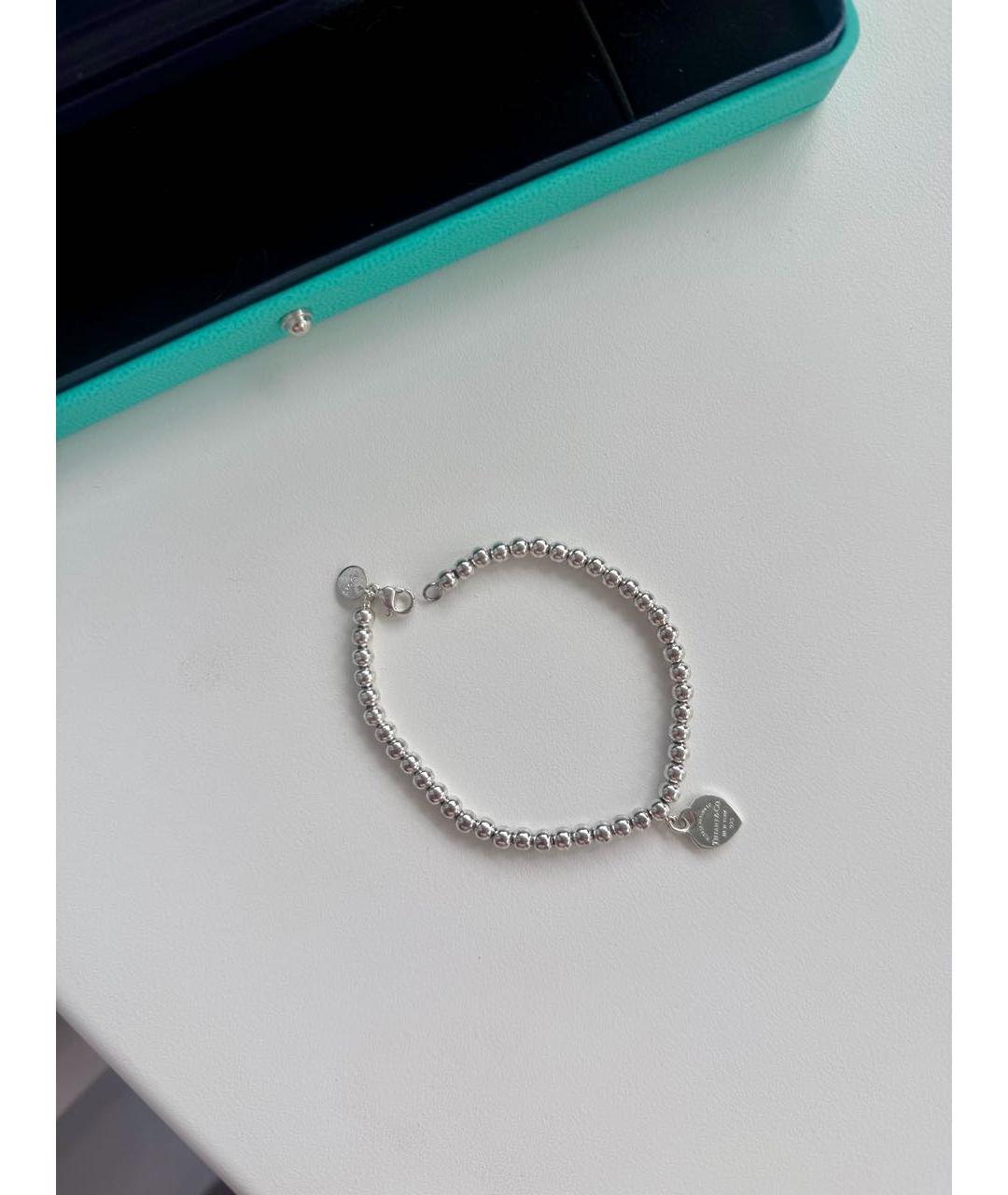 TIFFANY&CO Серебряный серебряный браслет, фото 7