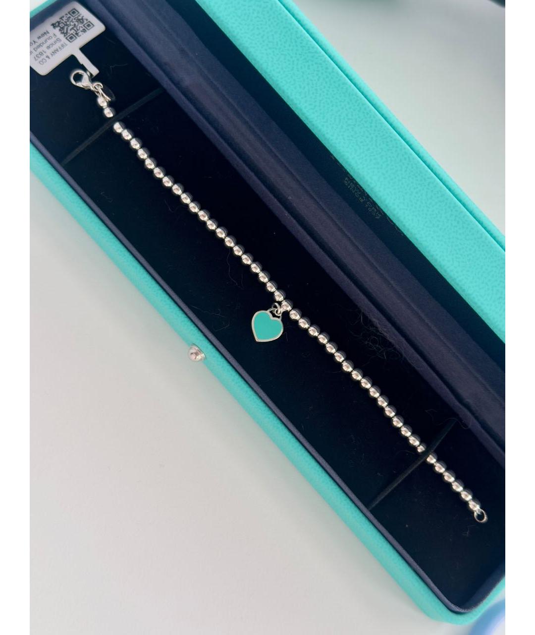 TIFFANY&CO Серебряный серебряный браслет, фото 6