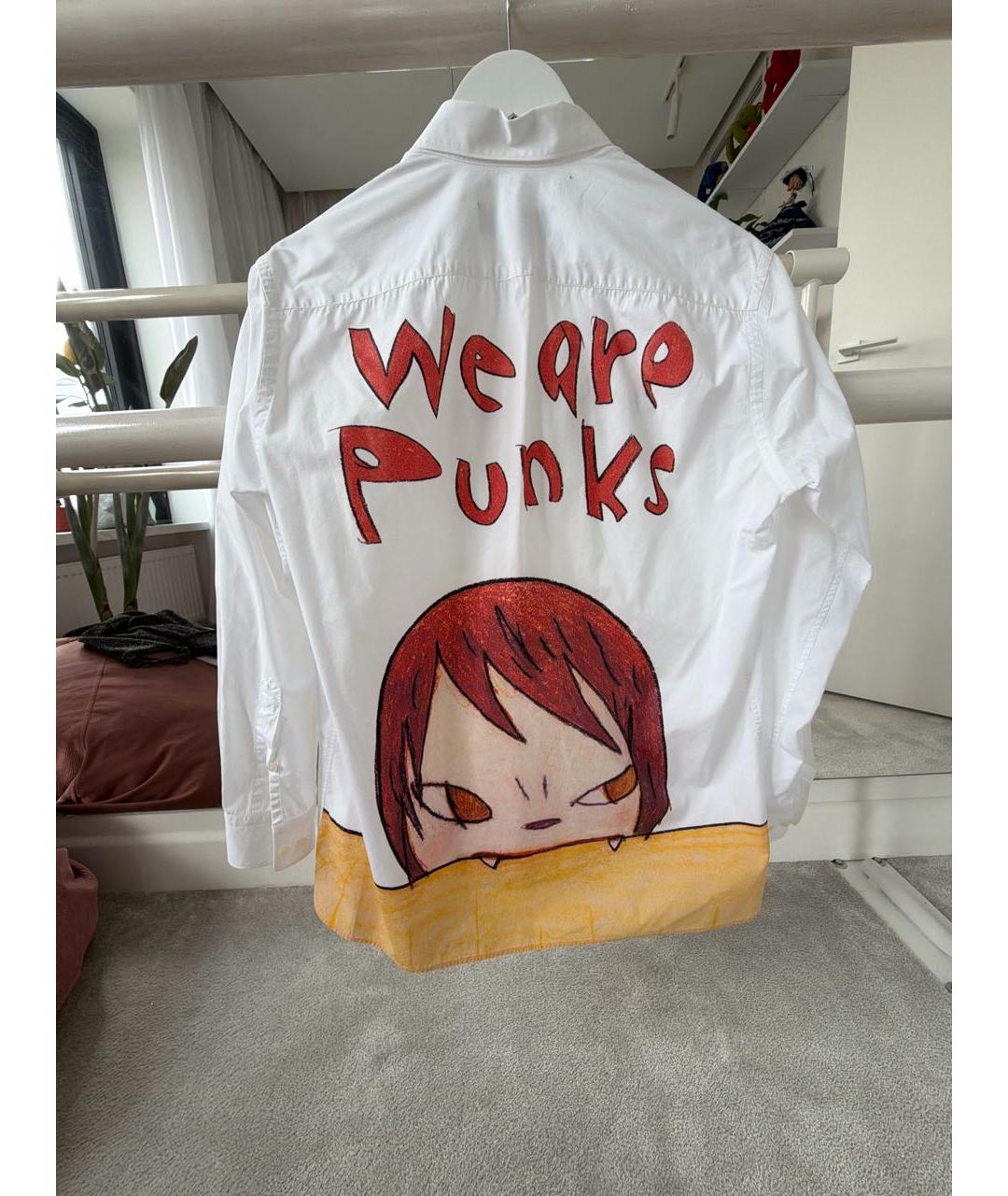 STELLA MCCARTNEY Белая хлопковая рубашка, фото 2