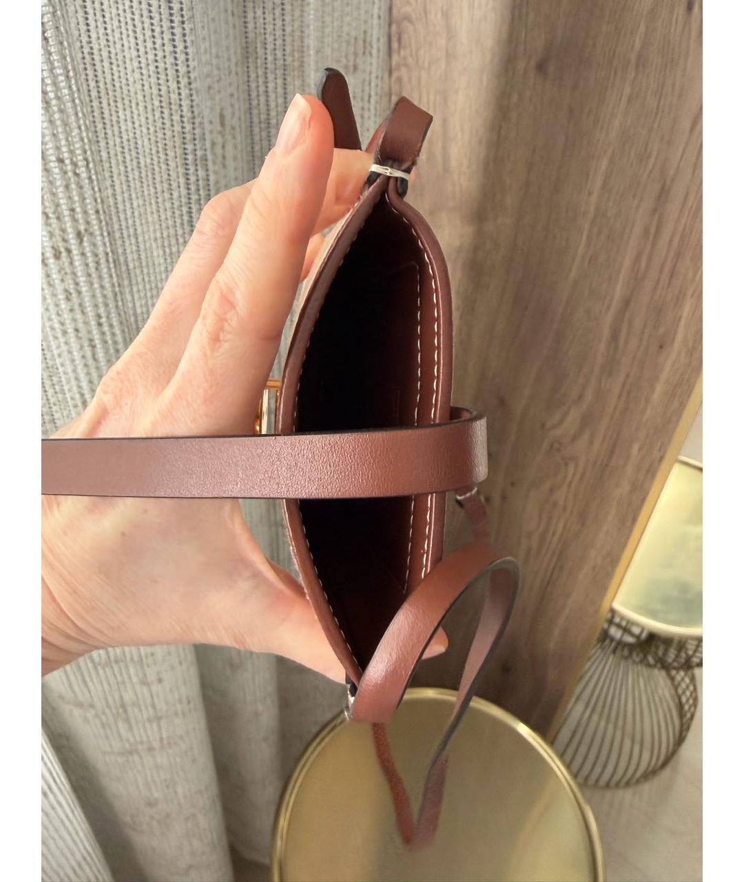 BURBERRY Бежевая сумка через плечо, фото 4