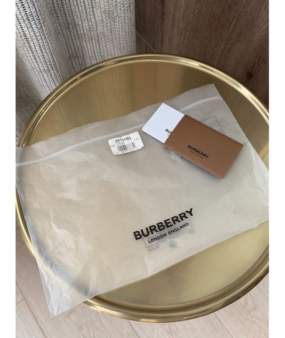 BURBERRY Бежевая сумка через плечо, фото 7