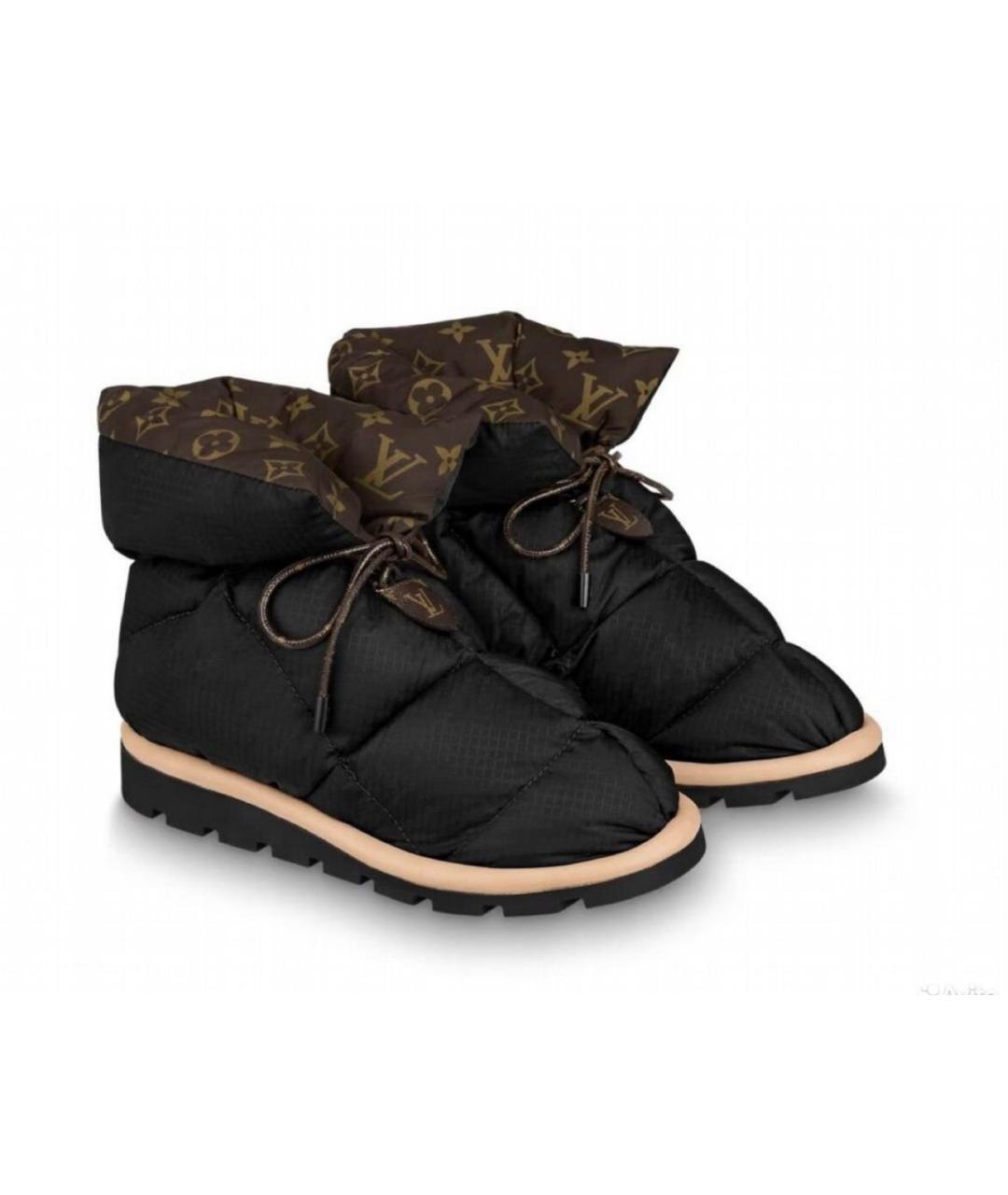 LOUIS VUITTON Черные полусапоги, фото 6