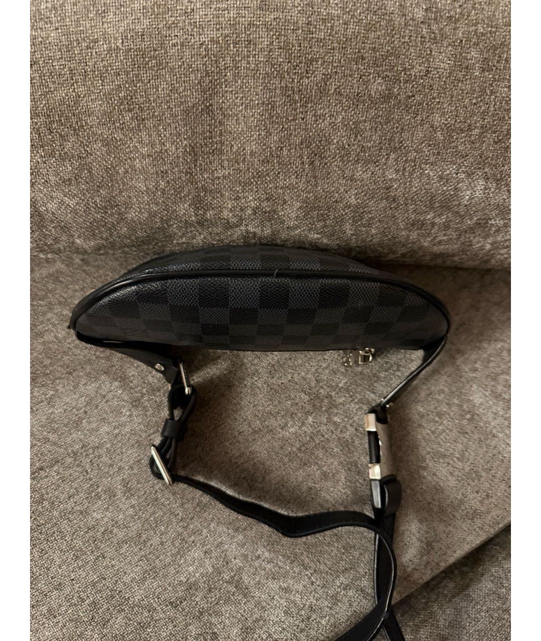 LOUIS VUITTON Серая поясная сумка, фото 6