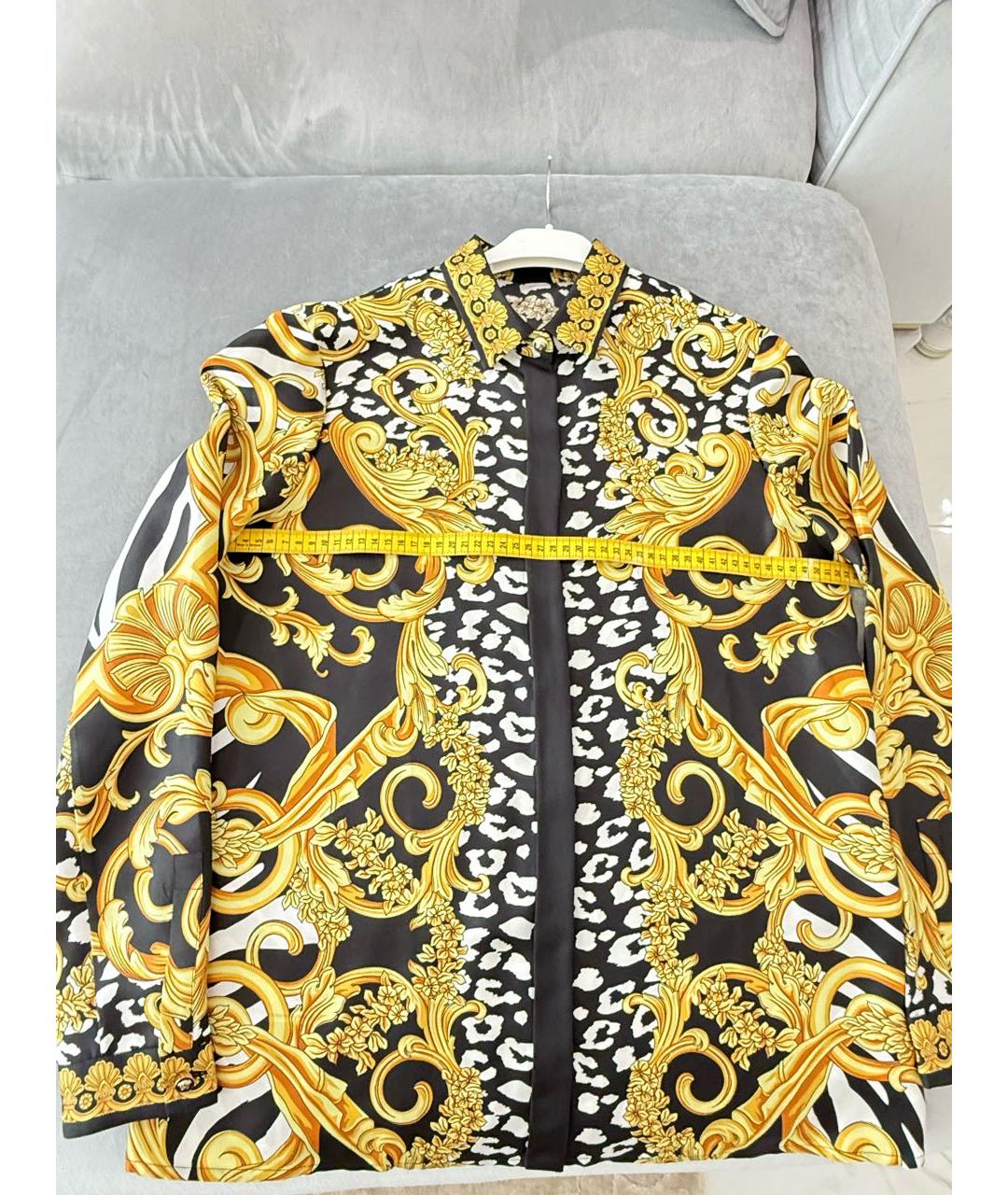 VERSACE Мульти шелковая рубашка, фото 3