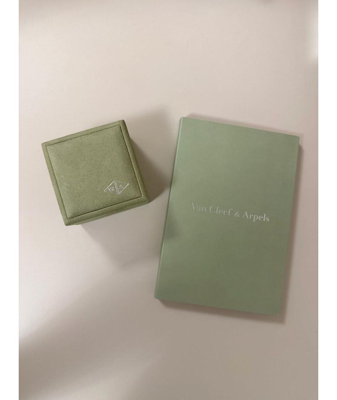 VAN CLEEF & ARPELS Белые серьги из желтого золота, фото 4