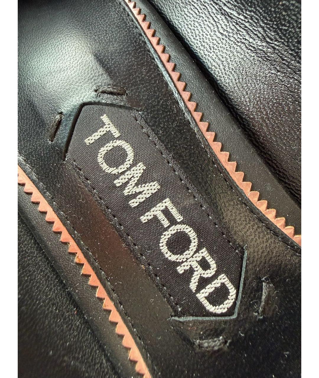 TOM FORD Розовые кожаные туфли, фото 4