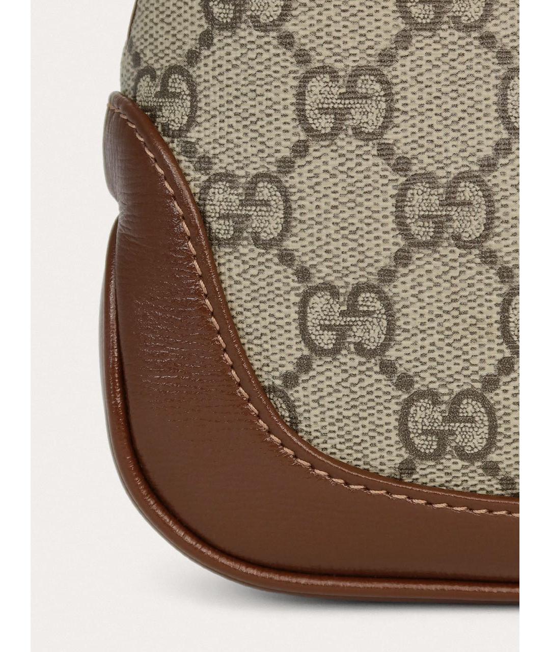 GUCCI Бежевая сумка с короткими ручками, фото 7