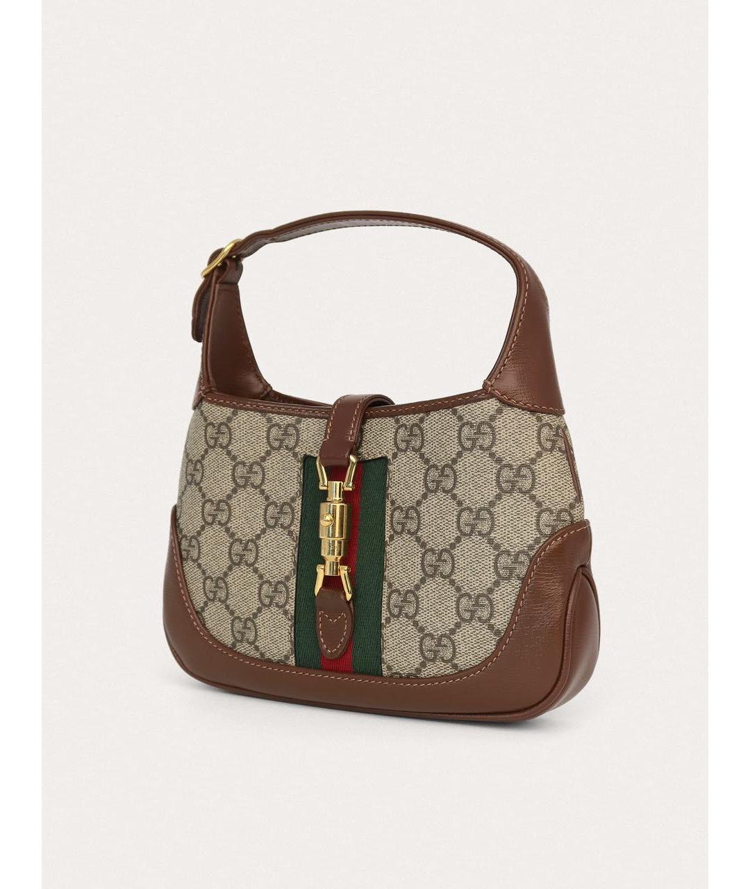 GUCCI Бежевая сумка с короткими ручками, фото 2