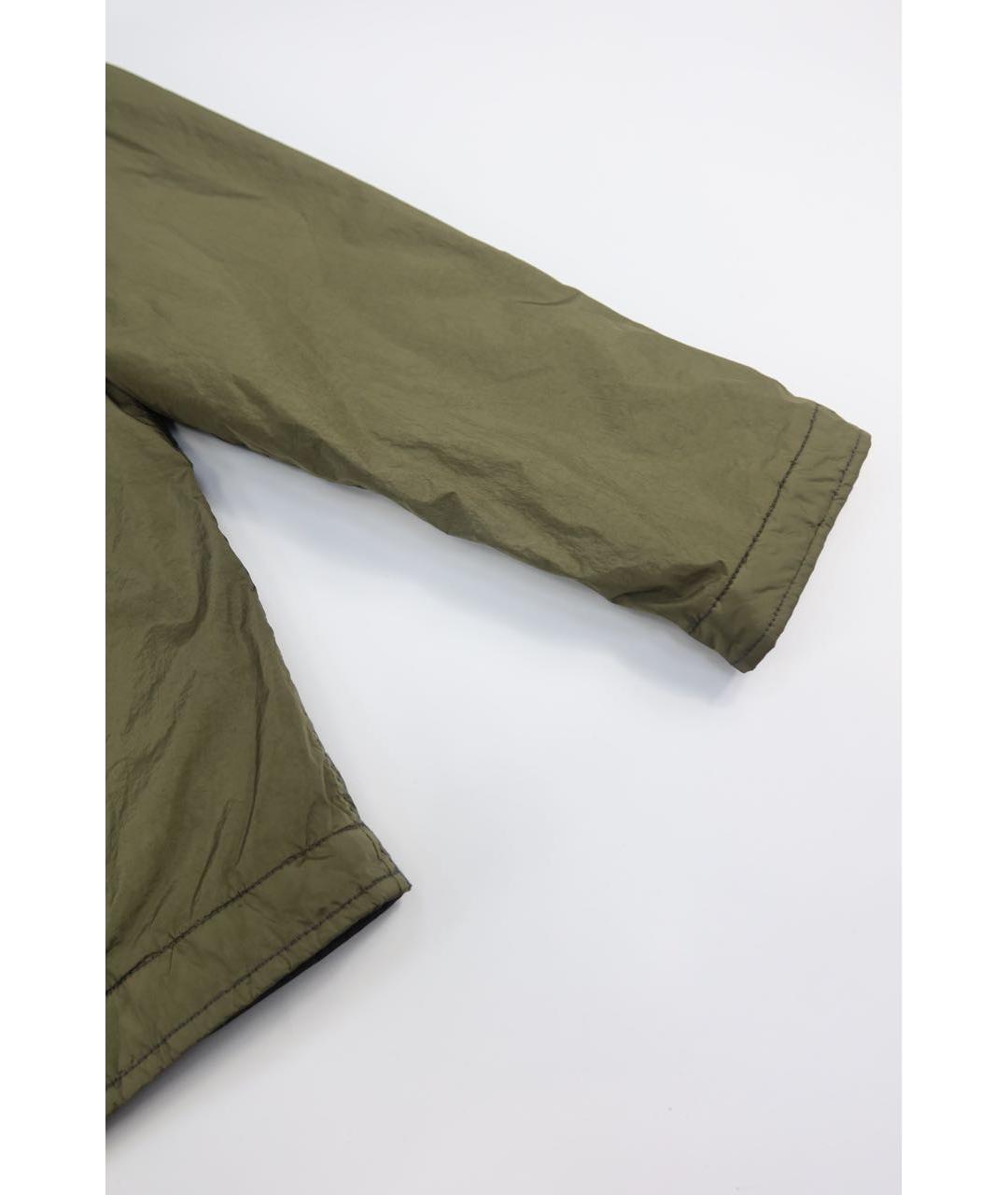 STONE ISLAND Хаки полиамидовая куртка, фото 3