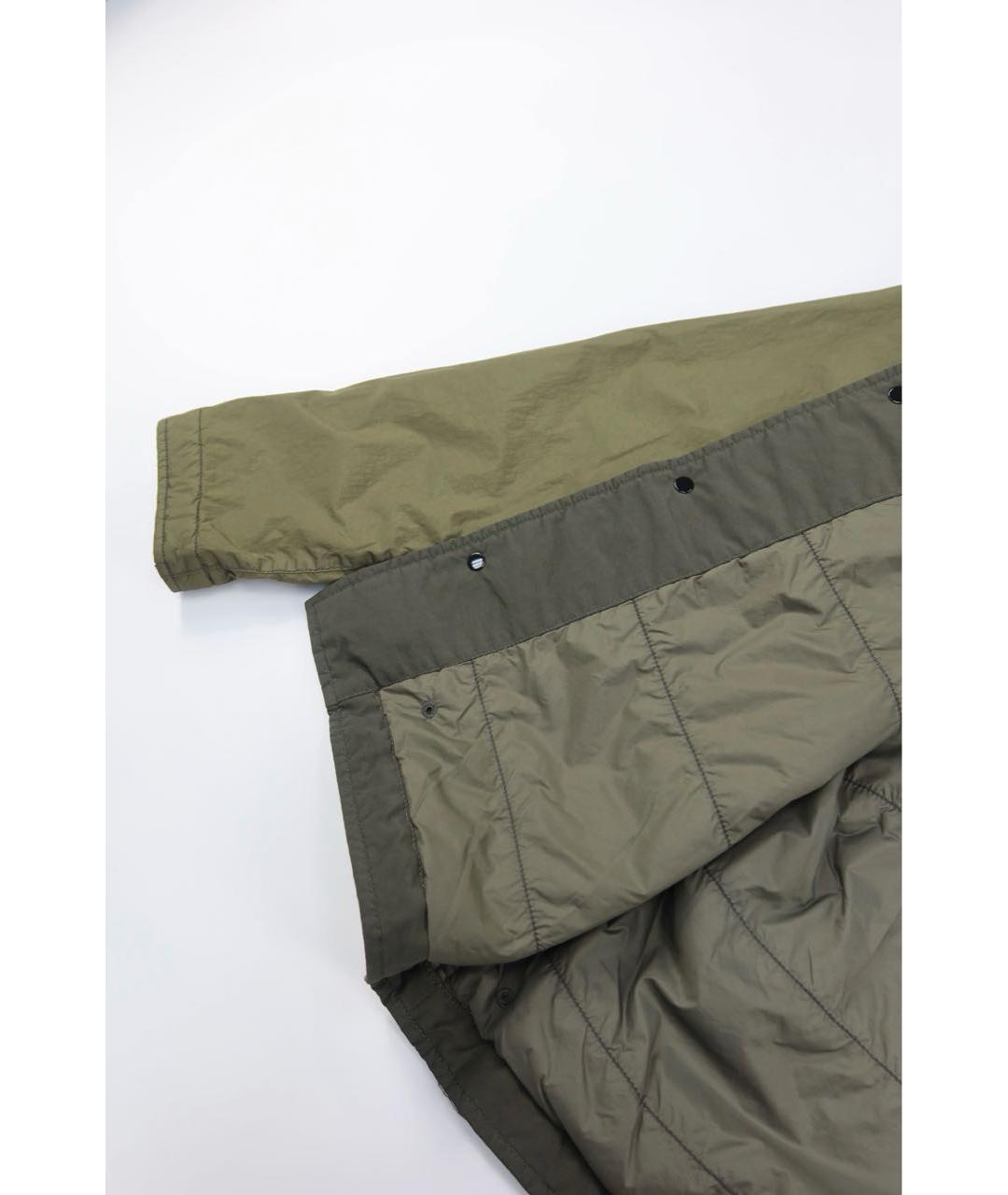 STONE ISLAND Хаки полиамидовая куртка, фото 8