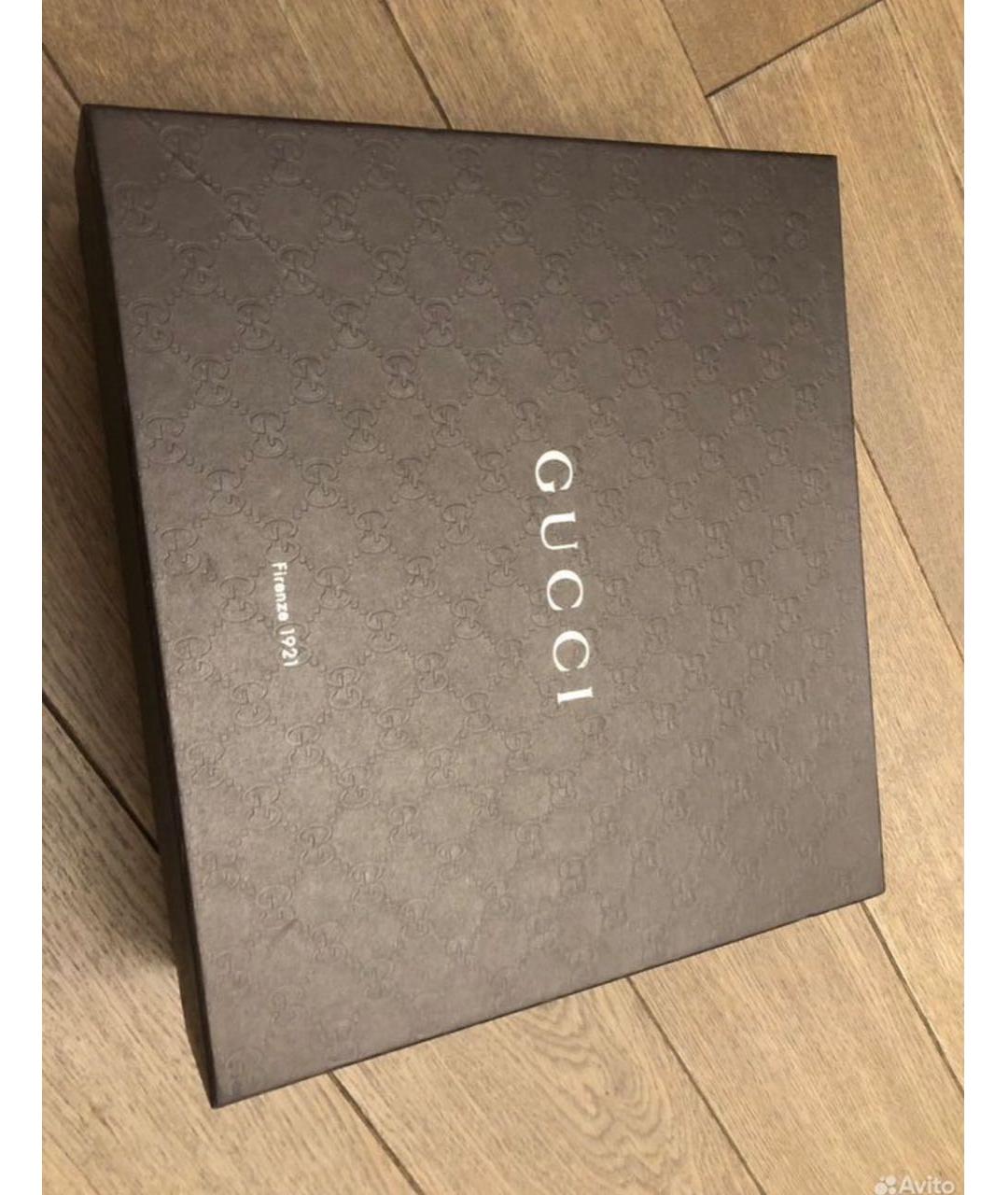 GUCCI Черные туфли из лакированной кожи, фото 5