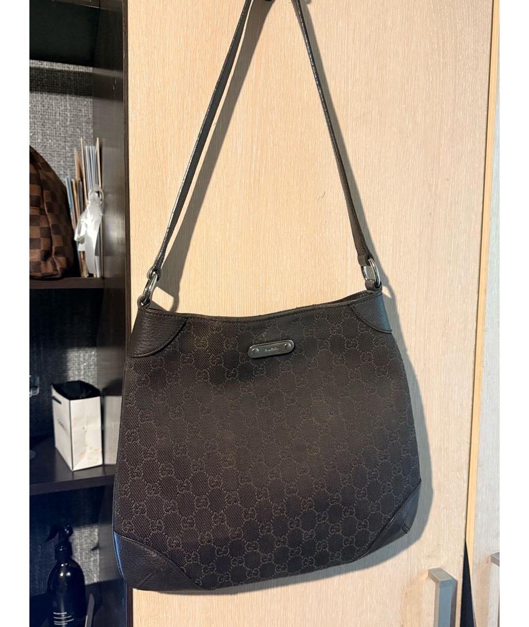 GUCCI Коричневая сумка через плечо, фото 4