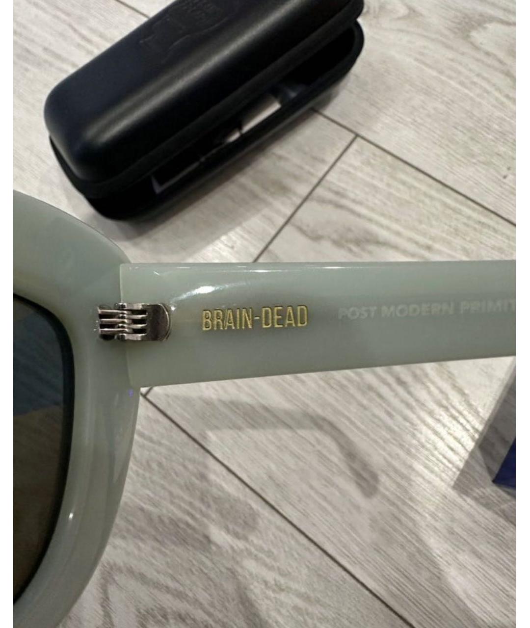 Brain Dead Голубые солнцезащитные очки, фото 3