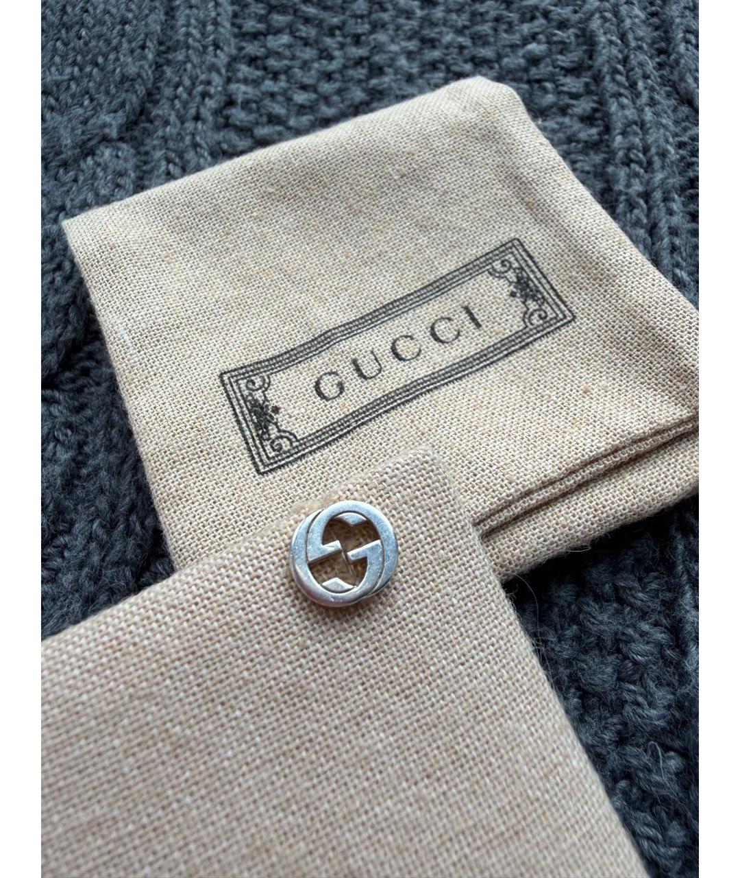 GUCCI Серебряные серебряные серьги, фото 2
