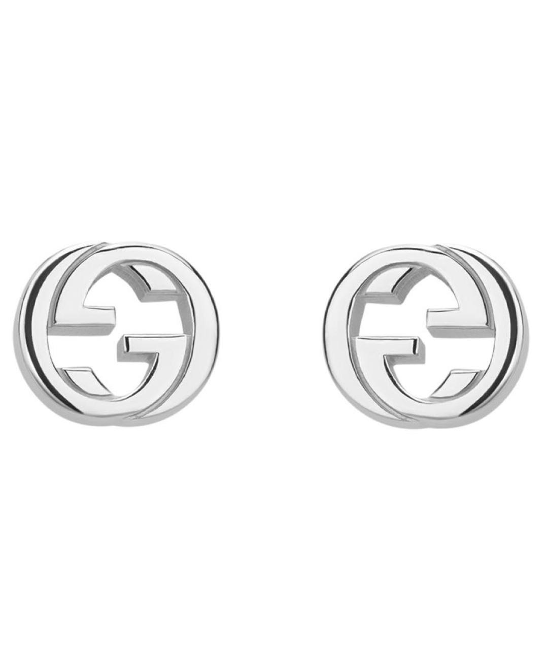 GUCCI Серебряные серебряные серьги, фото 1