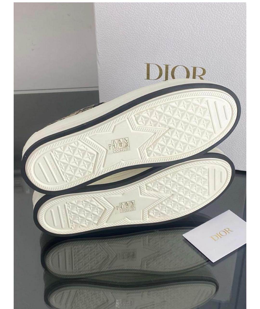 CHRISTIAN DIOR Кожаные кеды, фото 7