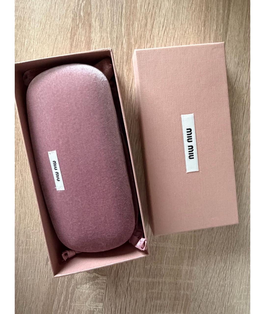 MIU MIU Мульти пластиковые солнцезащитные очки, фото 4