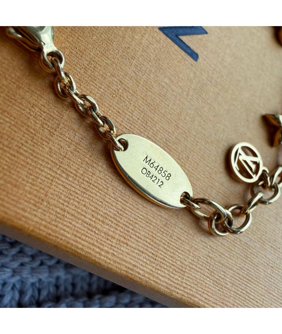 LOUIS VUITTON Золотой браслет, фото 5