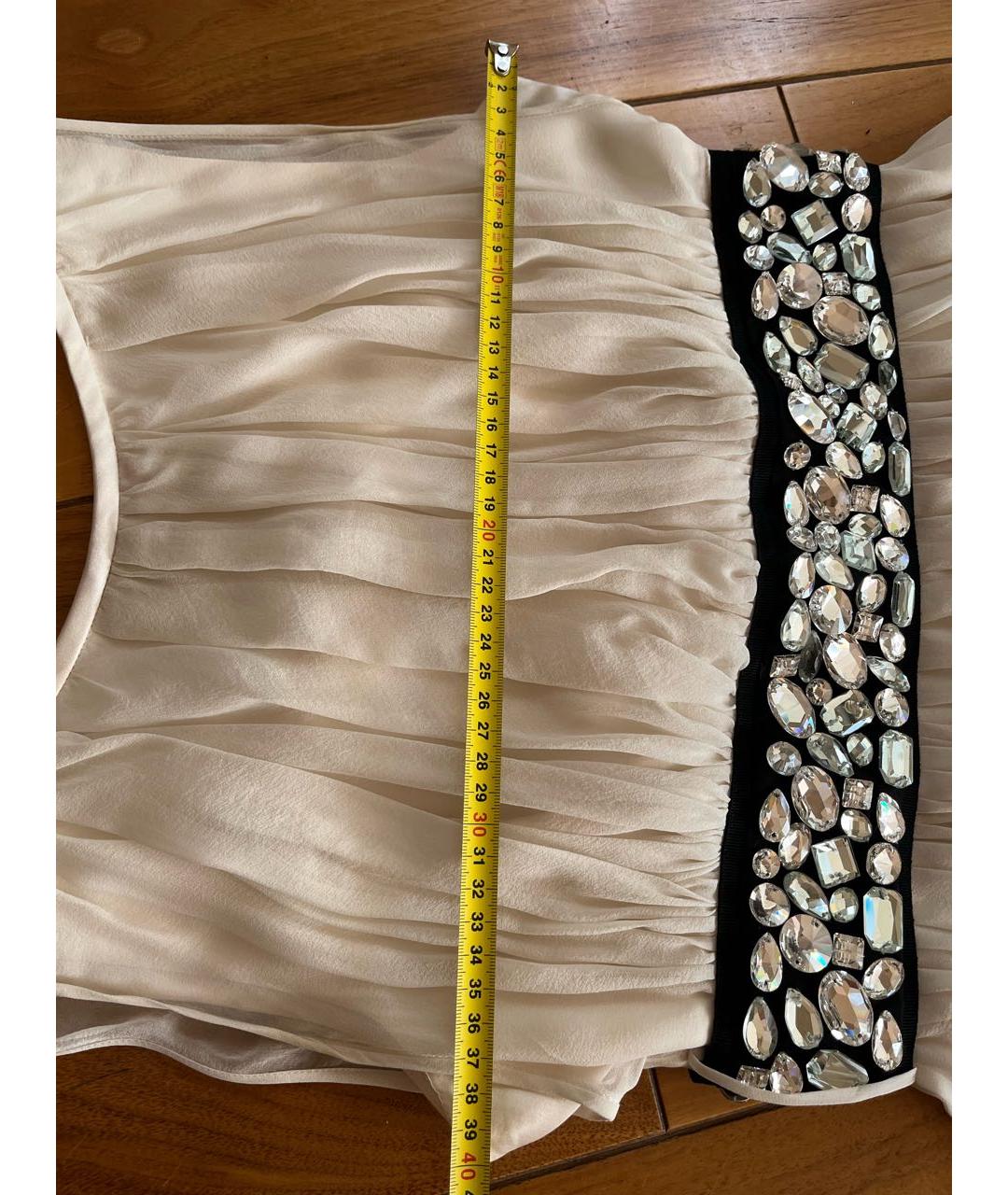 DOLCE&GABBANA Белое шелковое платье, фото 3