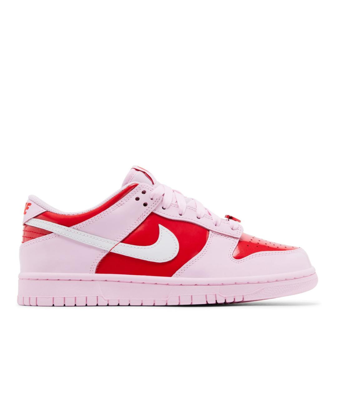 NIKE Розовые кроссовки из лакированной кожи, фото 4