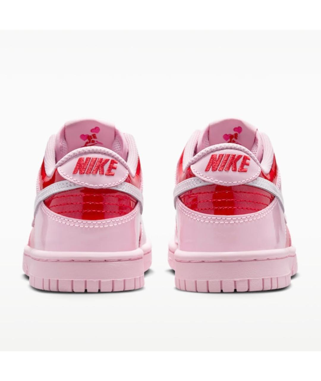 NIKE Розовые кроссовки из лакированной кожи, фото 4