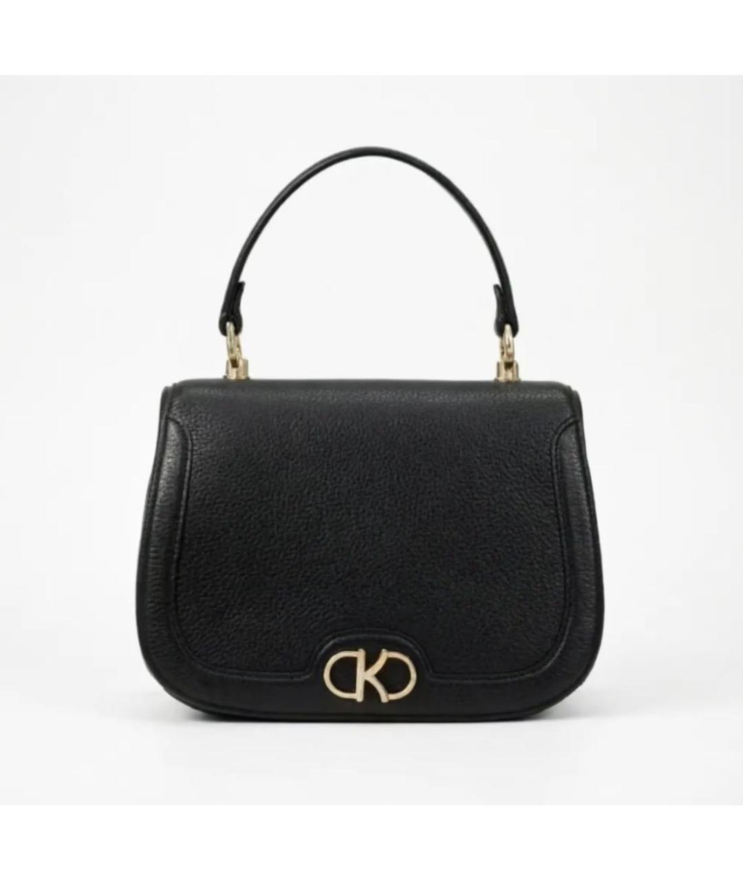 KATE SPADE Черная кожаная сумка с короткими ручками, фото 9