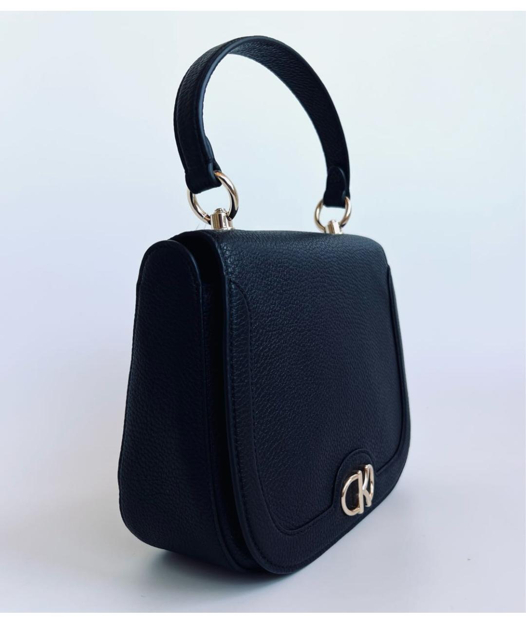 KATE SPADE Черная кожаная сумка с короткими ручками, фото 3