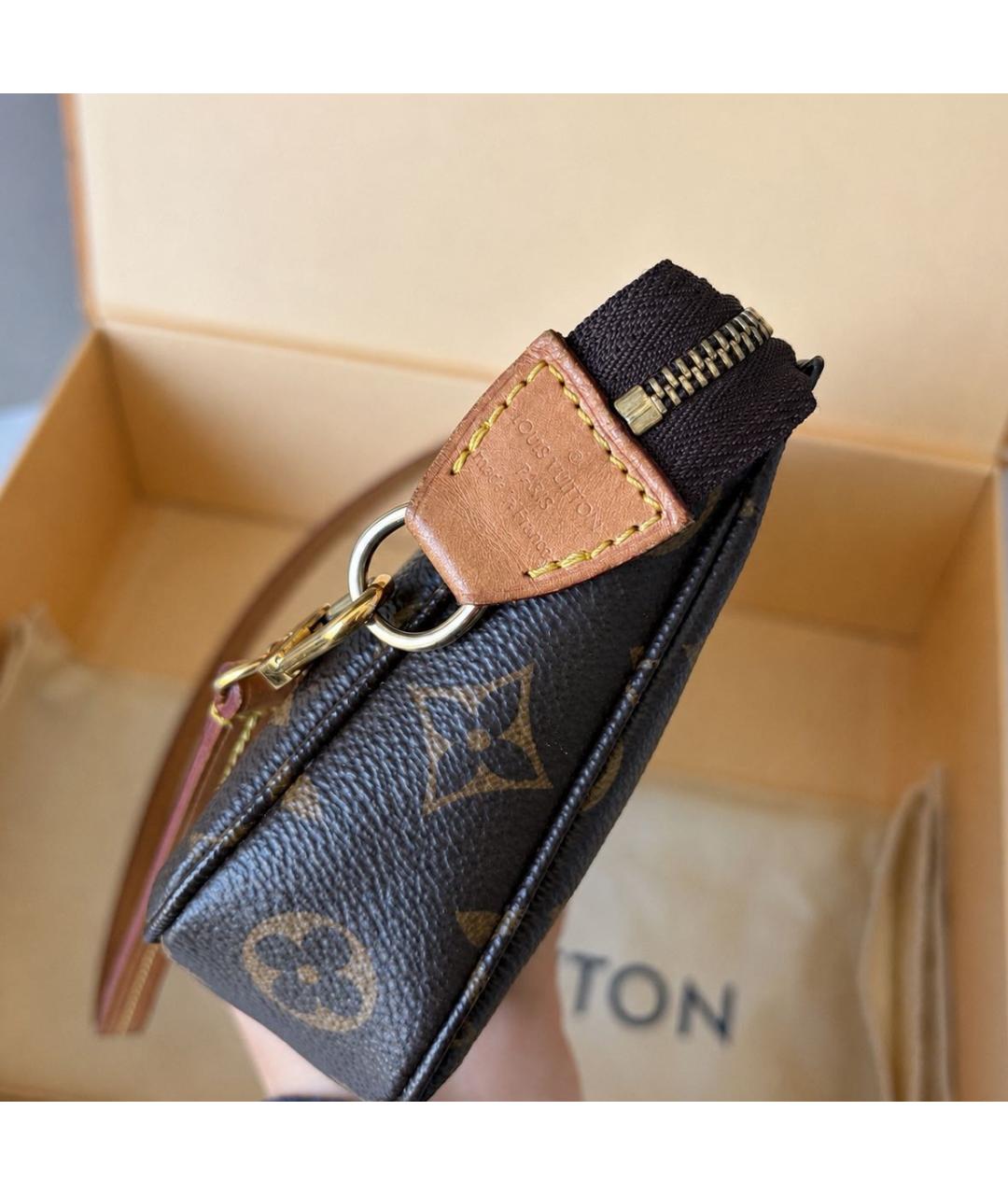 LOUIS VUITTON Мульти кожаная сумка с короткими ручками, фото 5
