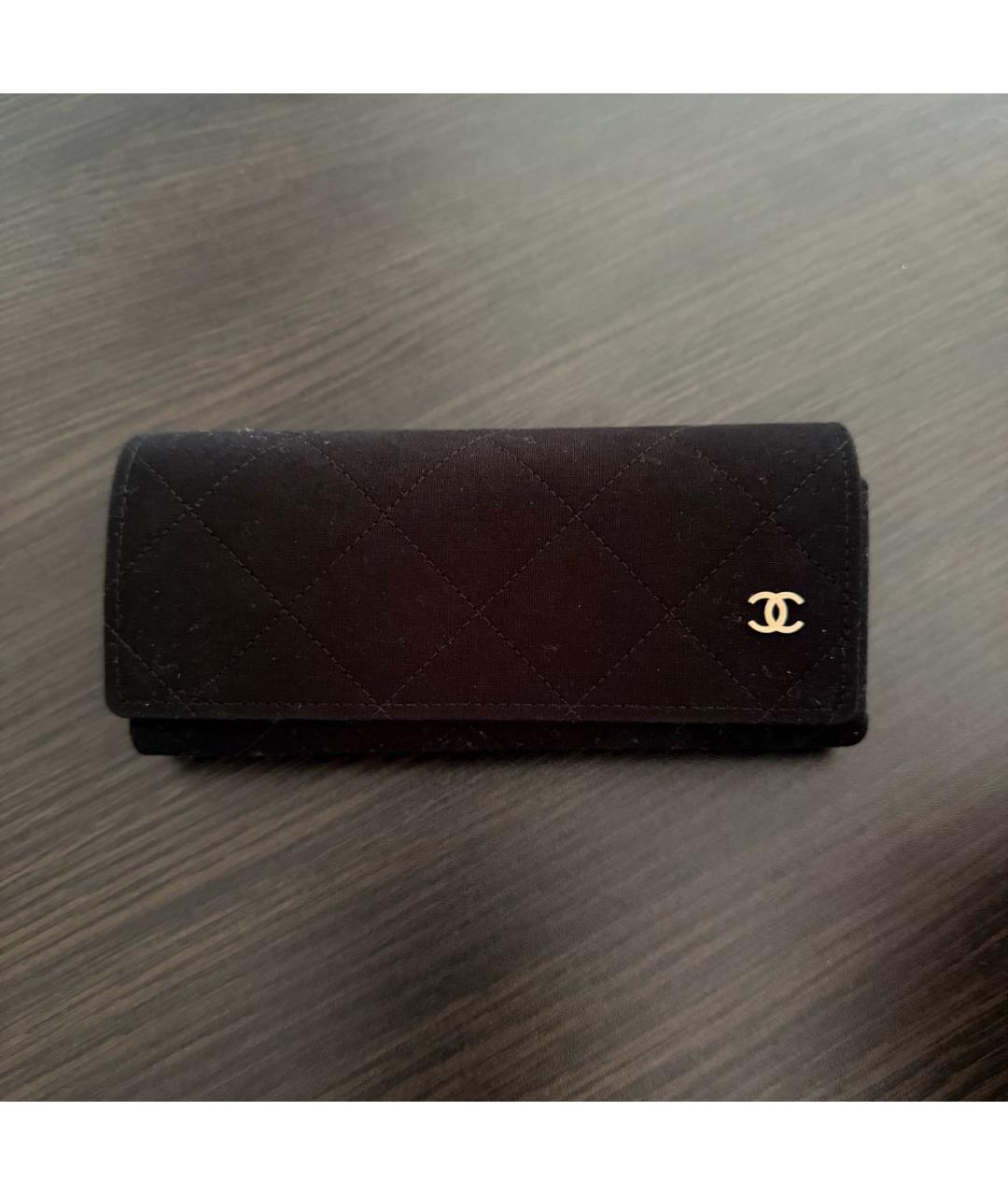 CHANEL Черные пластиковые солнцезащитные очки, фото 4