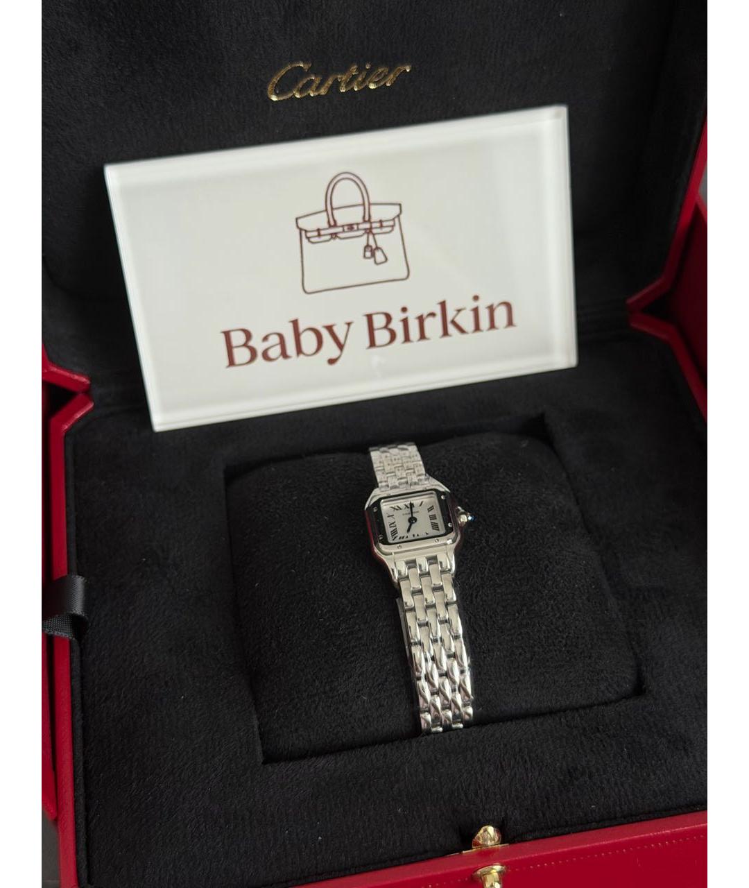 CARTIER Серебряные часы, фото 2