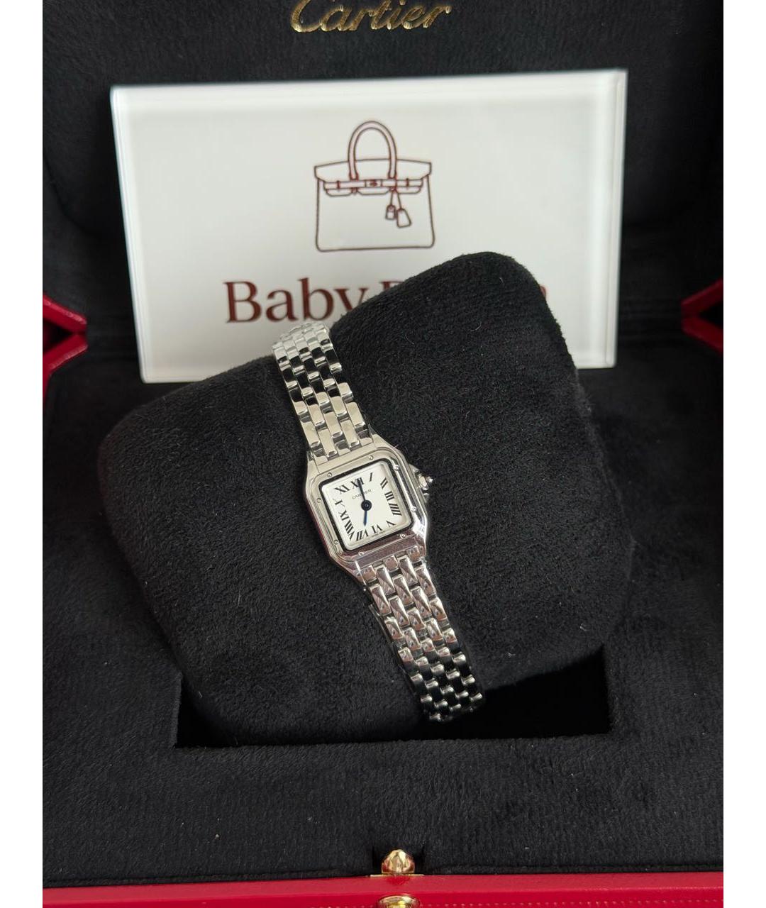 CARTIER Серебряные часы, фото 3
