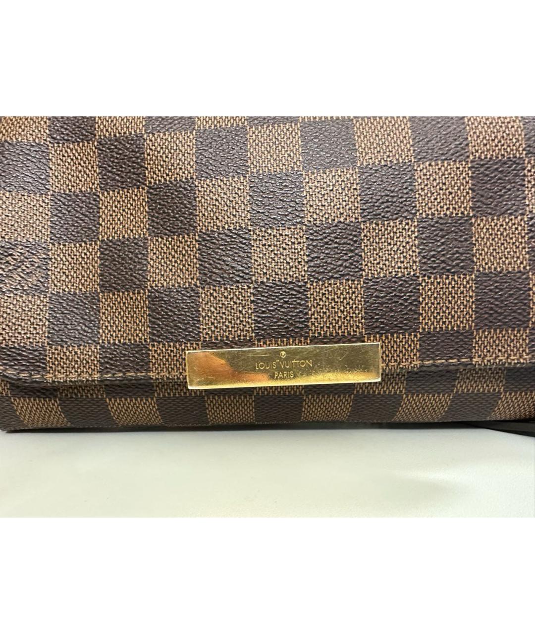 LOUIS VUITTON Коричневая сумка через плечо, фото 7