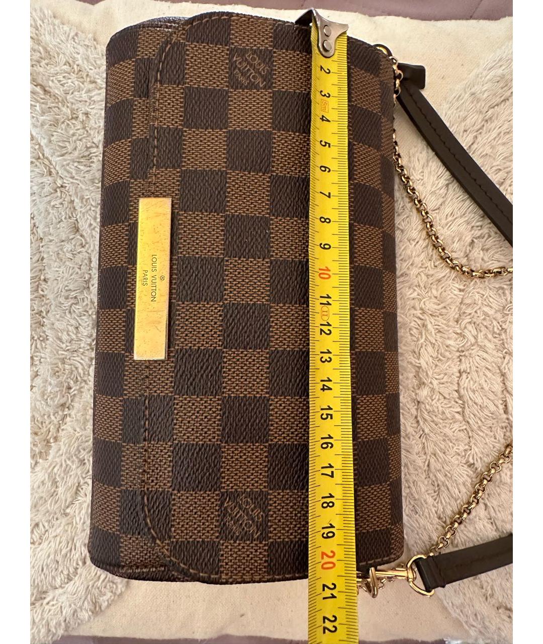 LOUIS VUITTON Коричневая сумка через плечо, фото 8