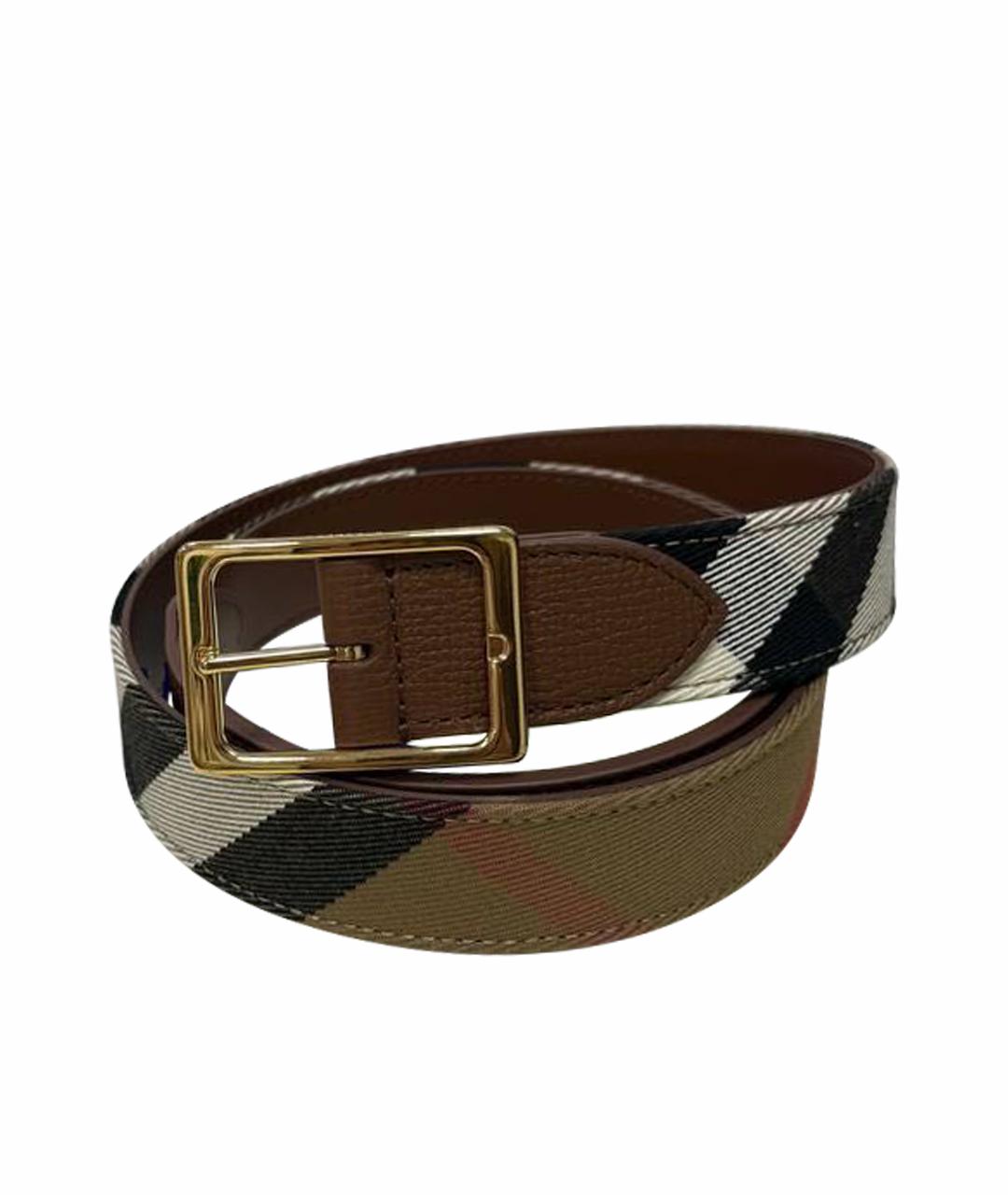 BURBERRY Бежевый ремень, фото 5