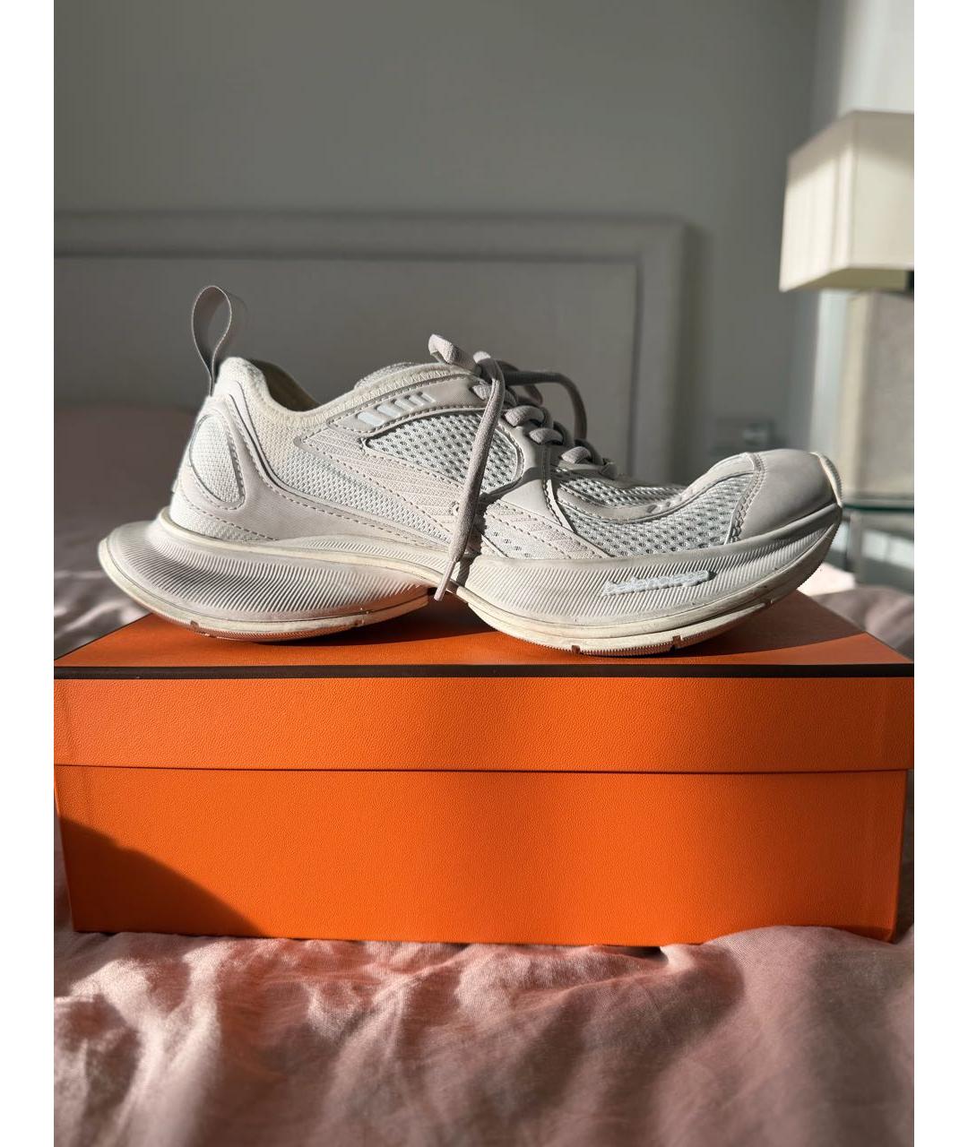 BALENCIAGA Серые неопреновые кроссовки, фото 2