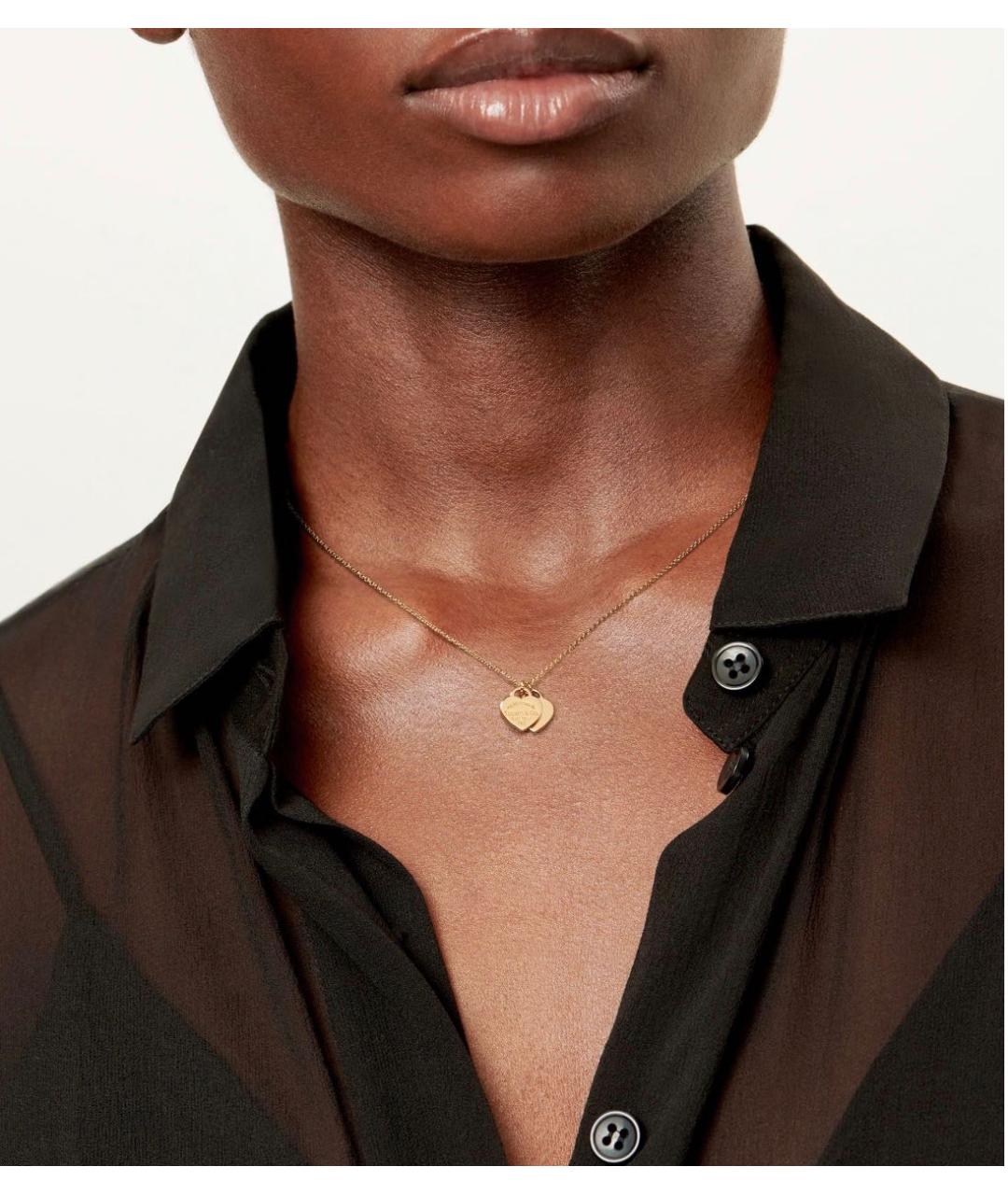 TIFFANY&CO Золотое колье из розового золота, фото 3