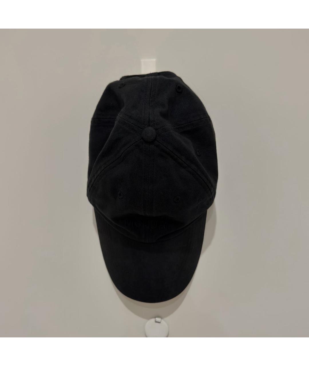 VETEMENTS Черная хлопковая кепка, фото 4