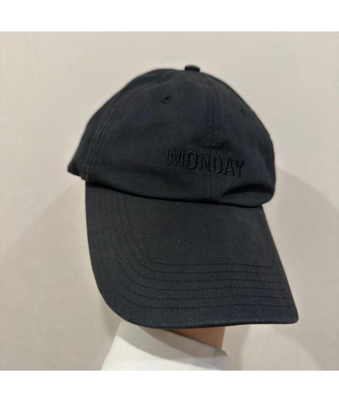VETEMENTS Черная хлопковая кепка/бейсболка, фото 2