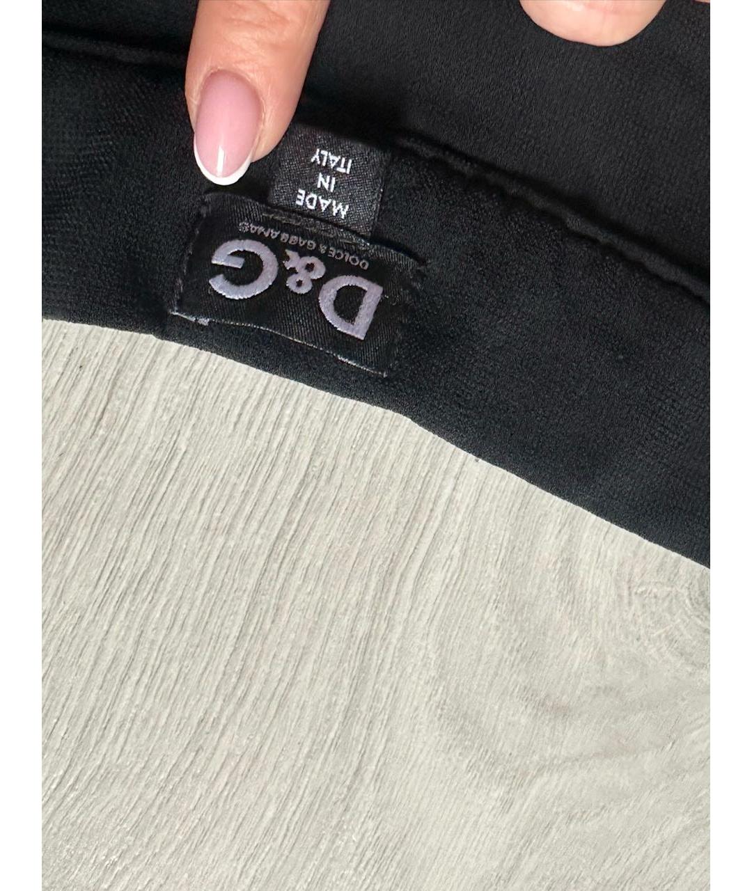 DOLCE&GABBANA Черные шорты, фото 3