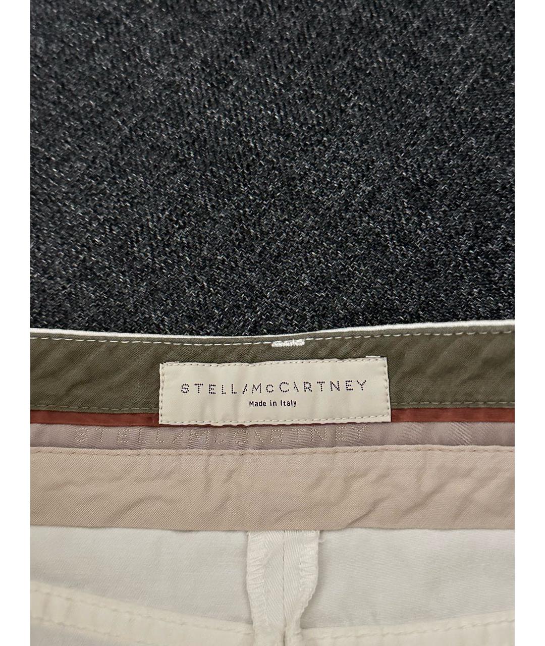 STELLA MCCARTNEY Белая юбка мини, фото 3