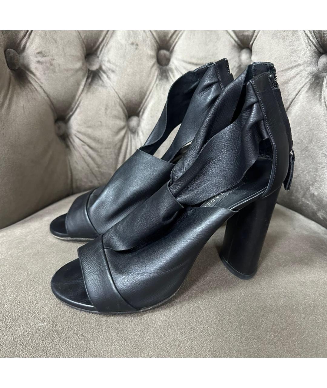 CASADEI Черные кожаные ботильоны, фото 7
